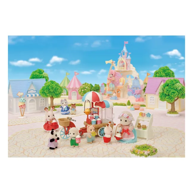 La maman mouton e il suo chiosco di popcorn