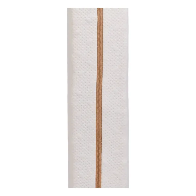 Organic cotton mattress with removable covers | White