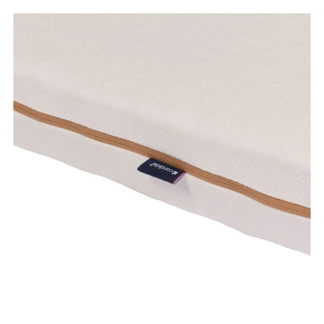 Organic cotton mattress with removable covers | White