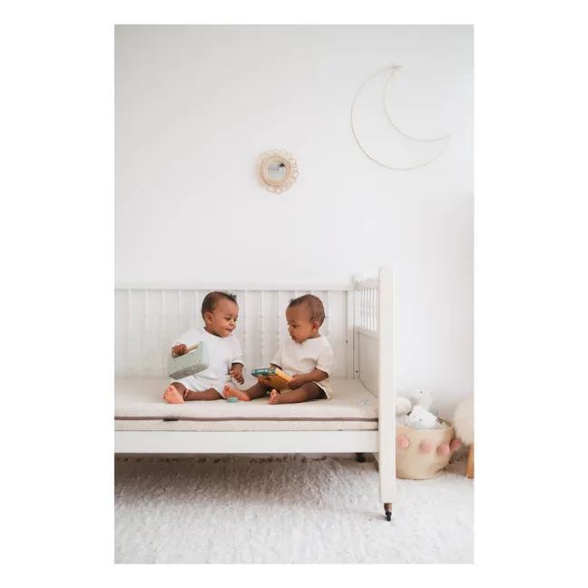 Matelas Coco déhoussable | Blanc