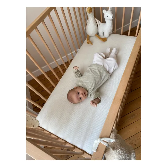 Matelas Coton déhoussable | Blanc