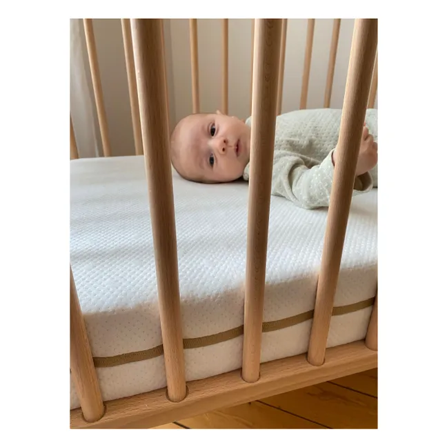 Matelas Coton déhoussable | Blanc