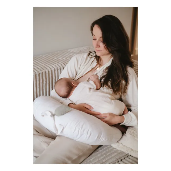 Coussin d'allaitement nomade | Blanc