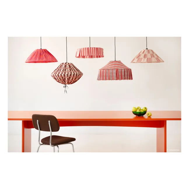 Lampenschirm Ava Peonies | Rot