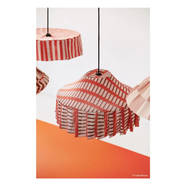 Nicole Mosaic lampshade | Red