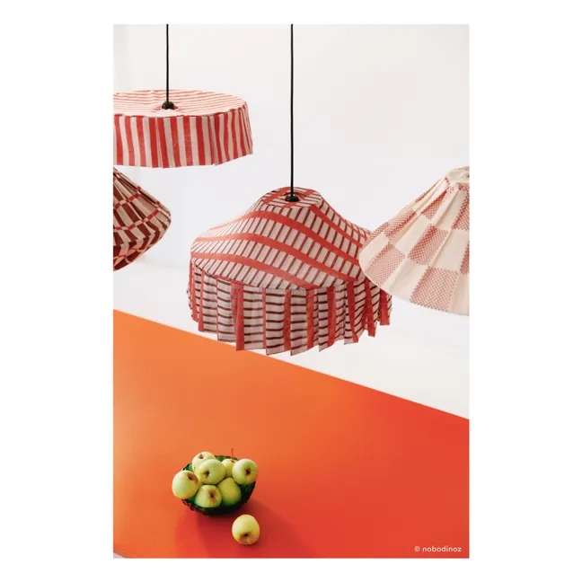 Nicole Mosaic lampshade | Red