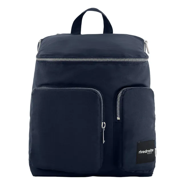Abel Rucksack Recycelte Fasern | Navy