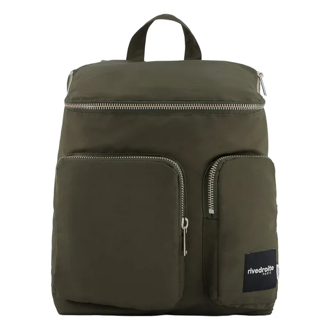 Abel Rucksack Recycelte Fasern | Khaki