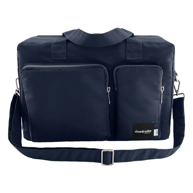Keller Recycled Fiber 24 Hour Bag | Navy blue