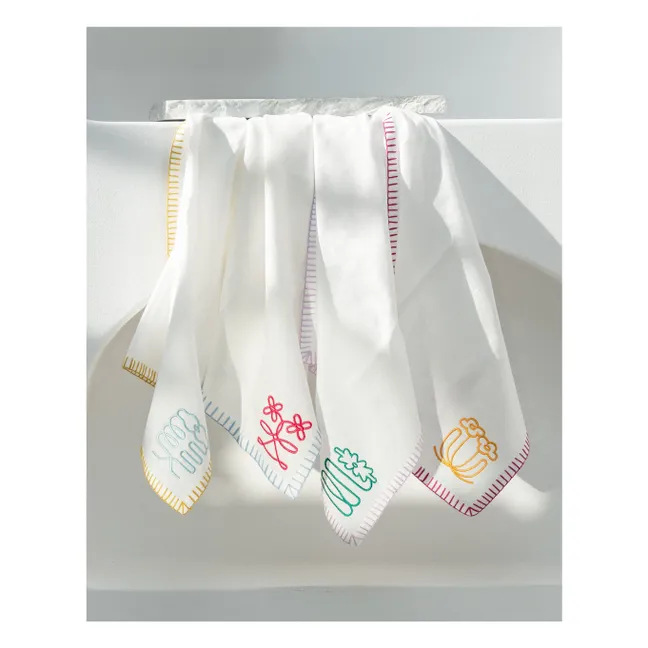 Servilletas bordadas - Lote de 4