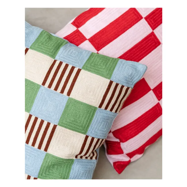 Housse de coussin Playground | Bleu