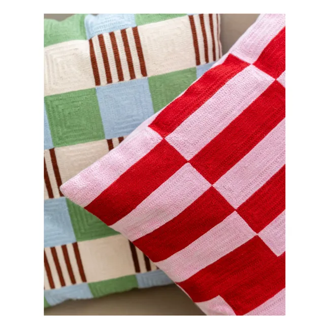 Funda de cojín Cherry Soda | Rojo Cereza