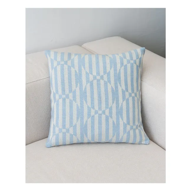 Housse de coussin Dots | Bleu ciel