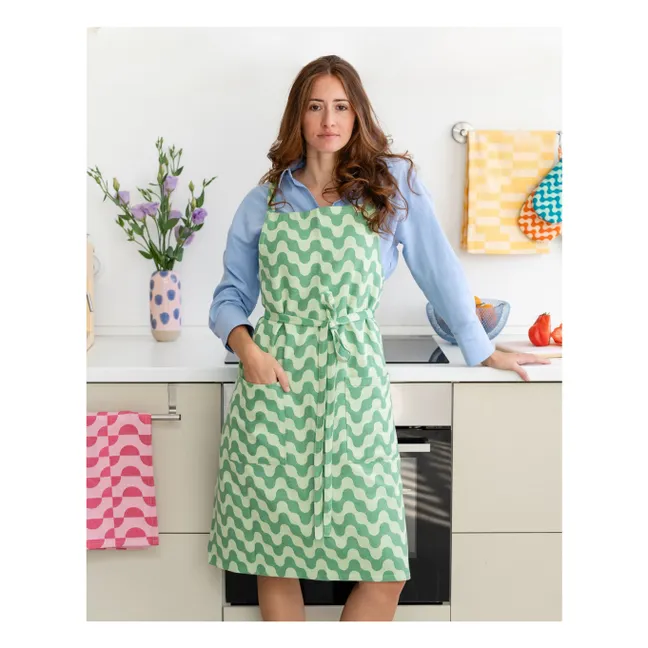 Kale Crush Apron | Green