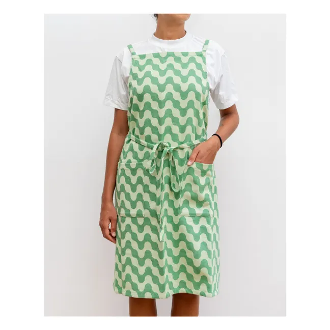 Kale Crush Apron | Green