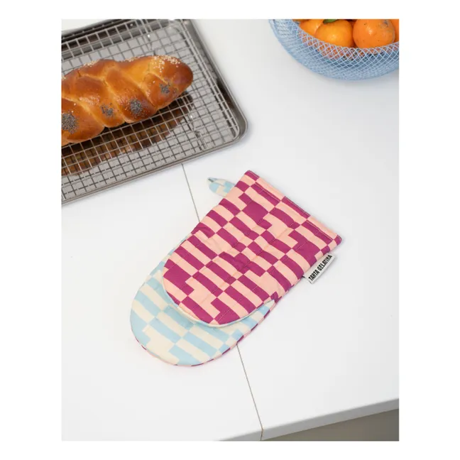 Gant de cuisine en coton bio Berry Jam