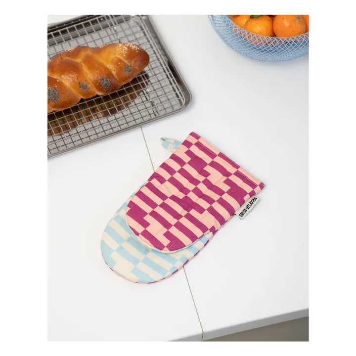 Gant de cuisine en coton bio Berry Jam- Image produit n°1