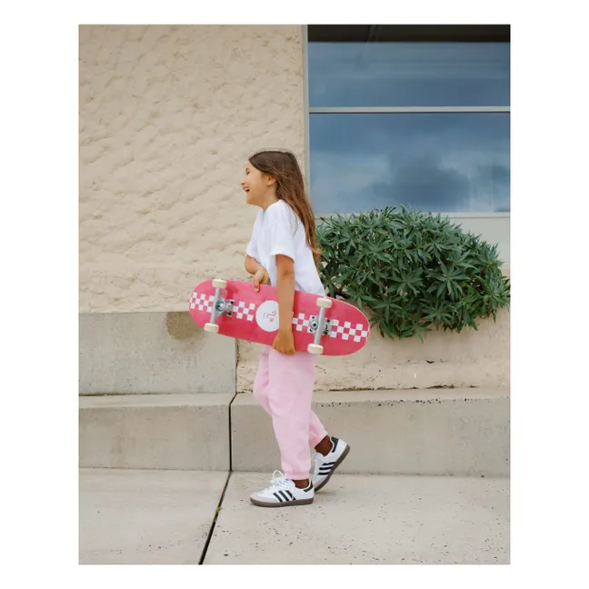 Sunny Damier Skateboard | Rosa