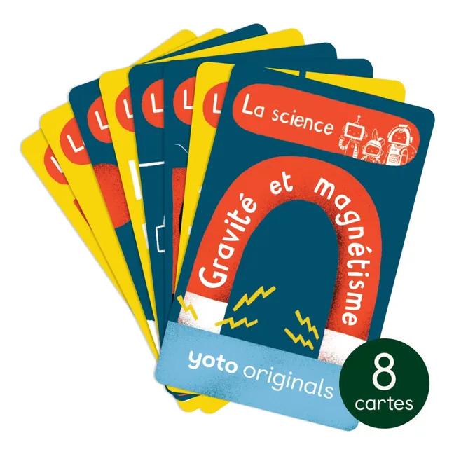 Tarjetas científicas BrainBots - Pack de 8