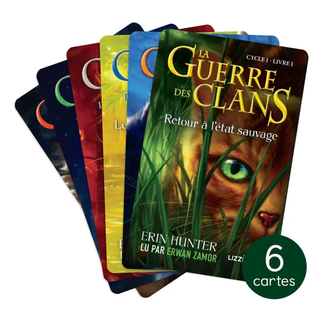Clan Wars cards, cycle I - Pack of 6