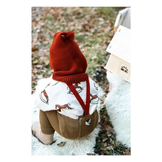 Collant di cotone biologico Xmas | Olive