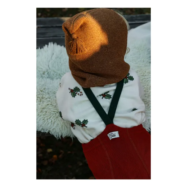 Leotardos de algodón ecológico para Navidad | Ladrillo