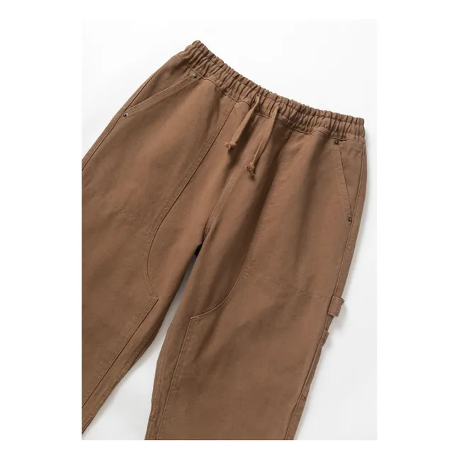 Pantalon Utility Chef Pants Coton Bio | Camel
