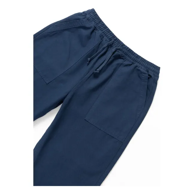 Pantalon Classic Chef Pants Coton Bio | Bleu foncé