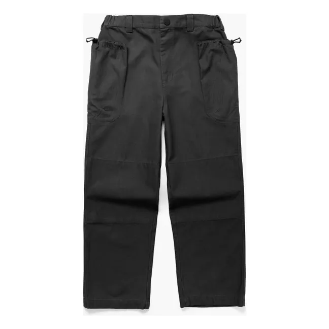 Gardener Pants Bio-Baumwolle | Noir foncé