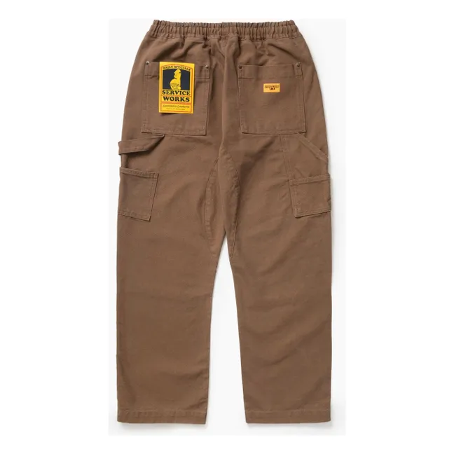 Pantalon Utility Chef Pants Coton Bio | Camel