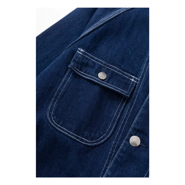 Denim Coverall 2.0 Organic Cotton Jacket | Washed blue