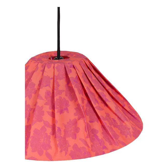 Ava Peonies lampshade | Red