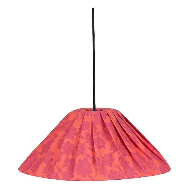 Ava Peonies lampshade | Red