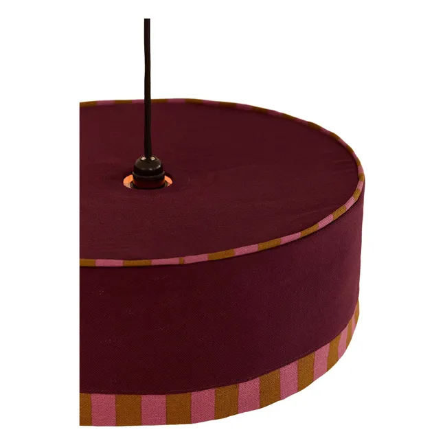 Lampenschirm Paul | Burgunderrot