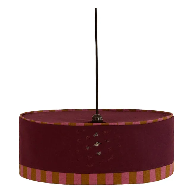 Lampenschirm Paul | Burgunderrot