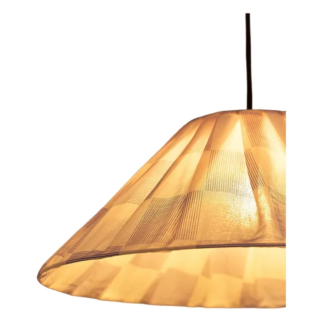 Abat-jour Ava Checks | Bleu