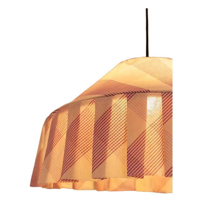 Nicole Stripes lampshade | Lilac