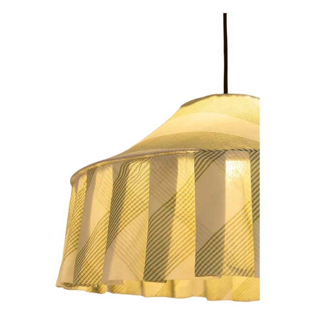 Nicole Stripes lampshade | Green