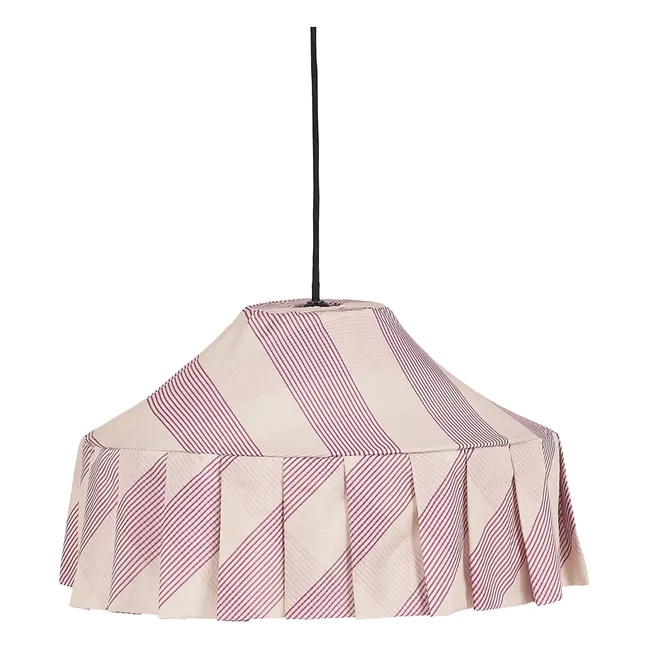 Abat-jour Nicole Stripes | 	Lilas