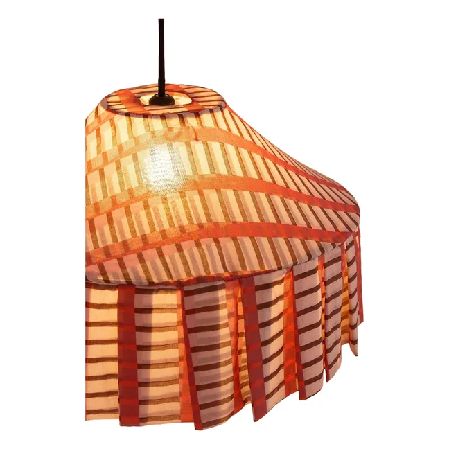 Nicole Mosaic lampshade | Red