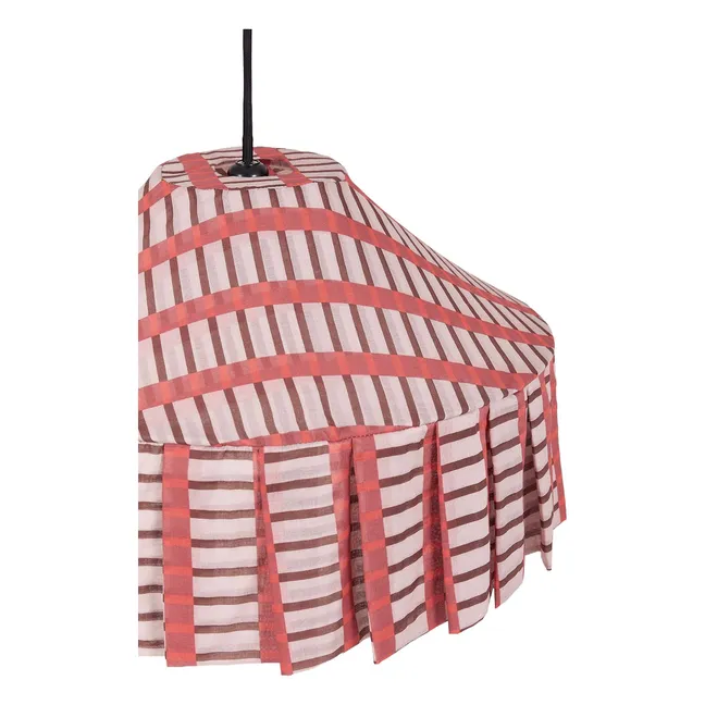 Nicole Mosaic lampshade | Red