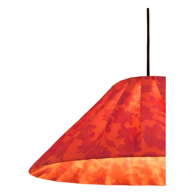 Ava Peonies lampshade | Red