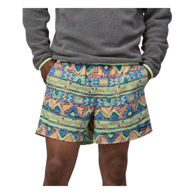 Short Baggy Fibres Recyclées | Bleu