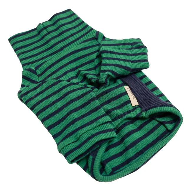 Maglia a righe | Verde