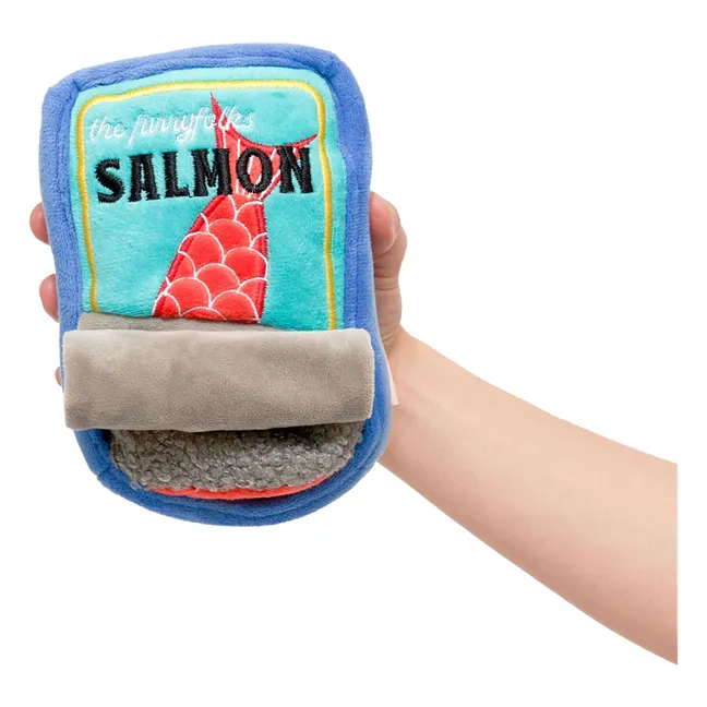 Salmón en conserva juguete para excavar