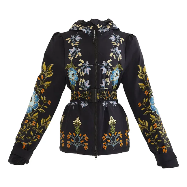 Daunenjacke Ski Winter Garden Recycelte Fasern | Schwarz