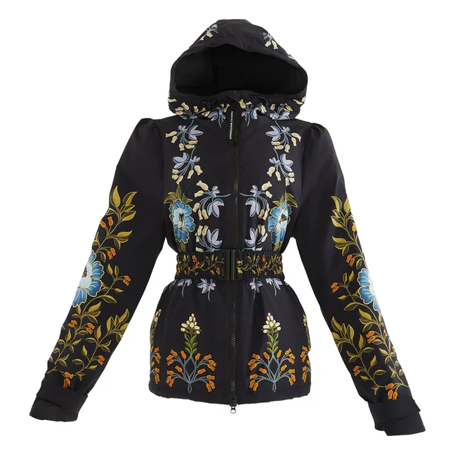 Daunenjacke Ski Winter Garden Recycelte Fasern | Schwarz