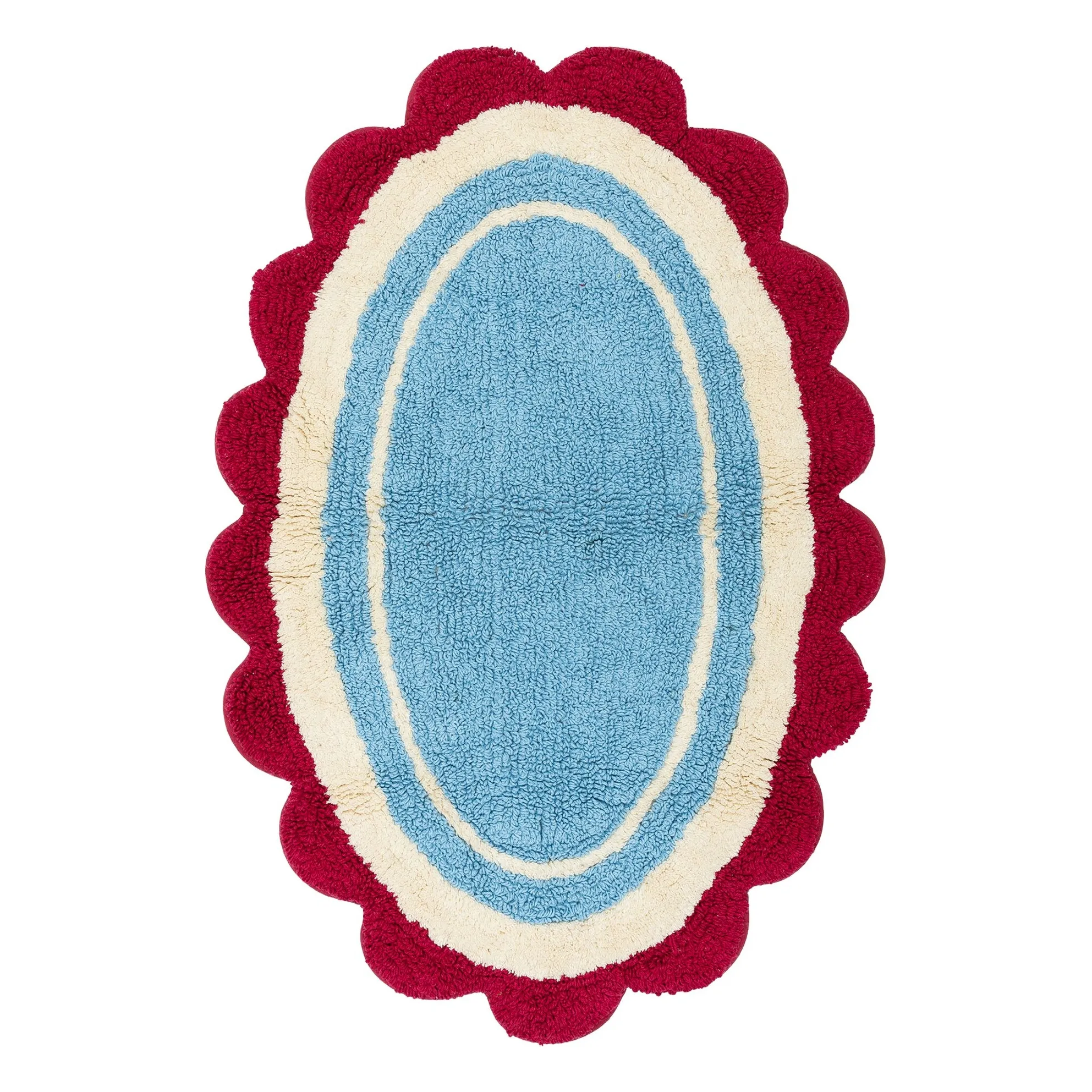 Tapis de bain Carmen | Bleu- Image produit n°0