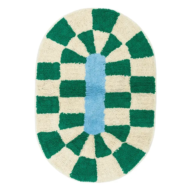 Alfombra de baño Rita | Verde