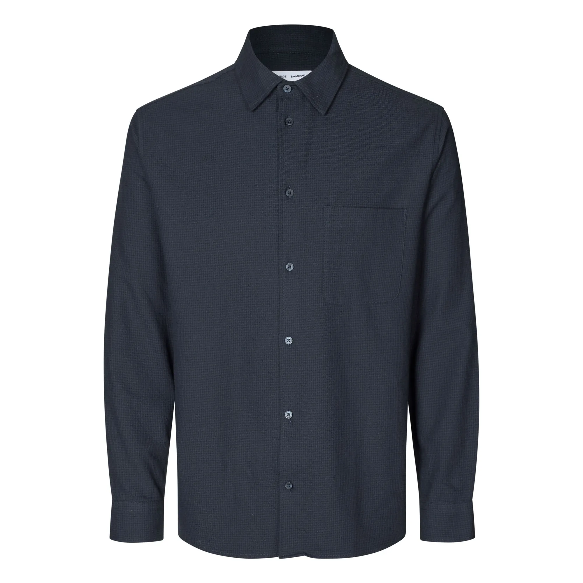 Samsoe Samsoe Dark Blue Sadamon Shirt